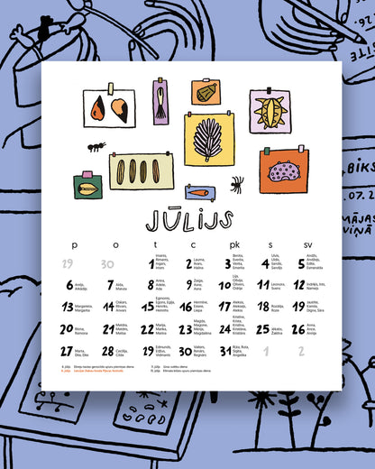 2026 Desk Calendar “Good for Nature”