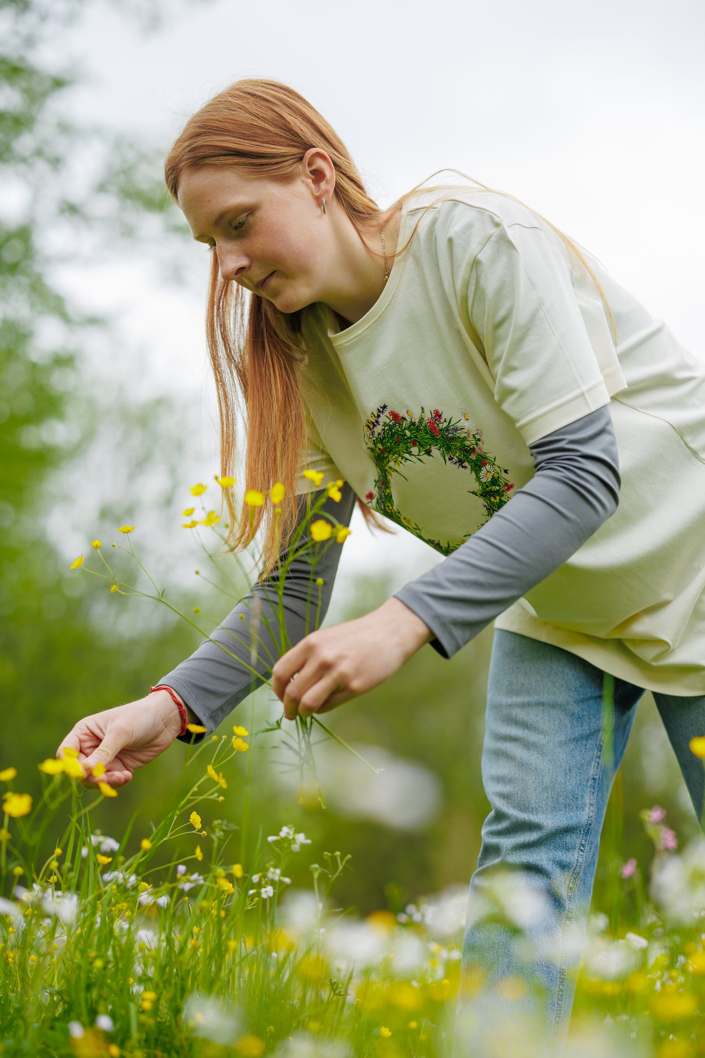 Organic Cotton T-Shirt “Summer Crown”