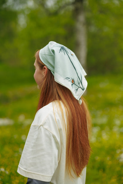 Light scarf "Touch of Meadow”