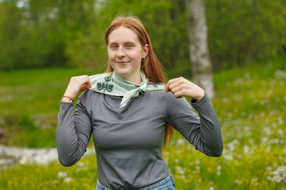 Light scarf "Touch of Meadow”