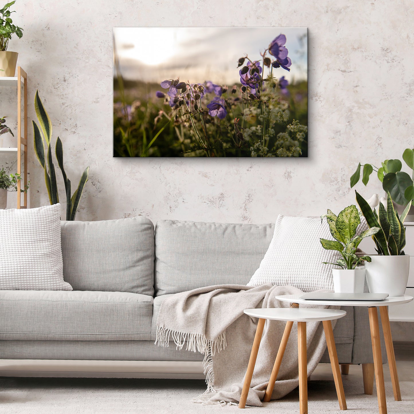 Gandrenes saulrietā