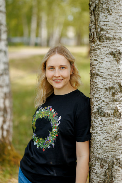 Organic Cotton T-Shirt “Summer Crown”