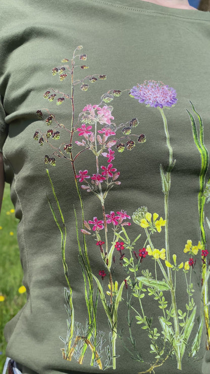 Organic Cotton Women’s  T-Shirt “Meadow”